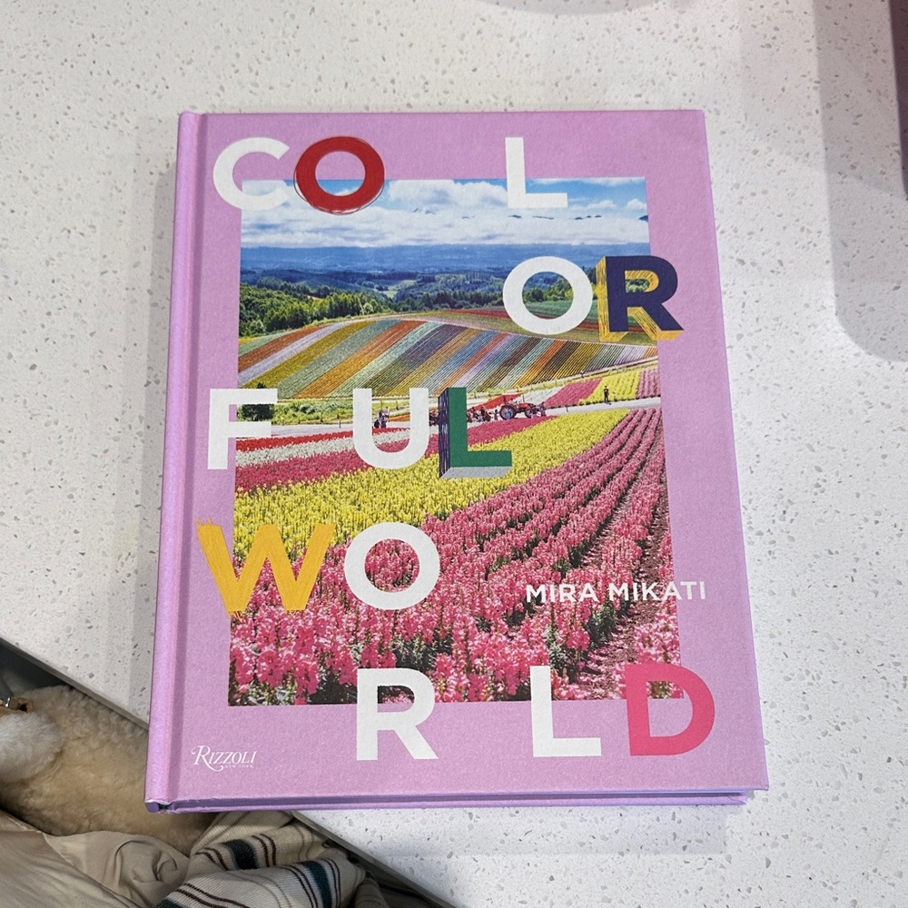 Rizzoli Colorful World Book - Lavender Cover